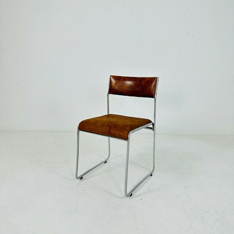 Bauhaus Mid Century Rare Chairs From Eka 1970s. Germany