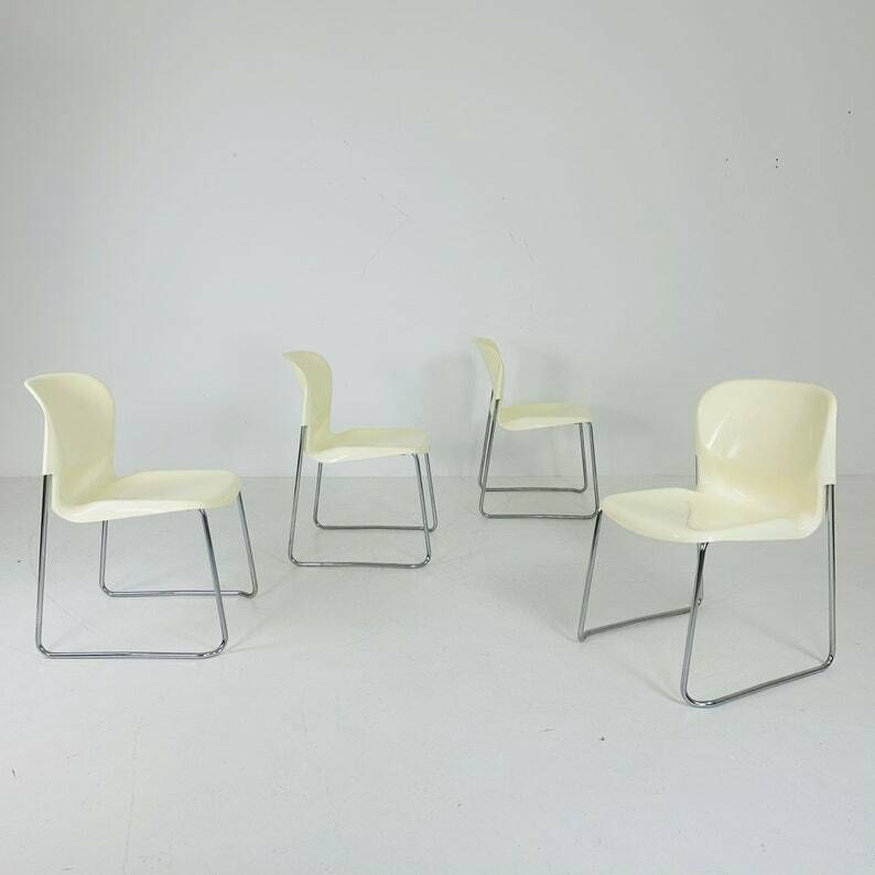 Vintage Chair Model Sm400k By Drabert Designed By Gerd Lange West Germany 1980