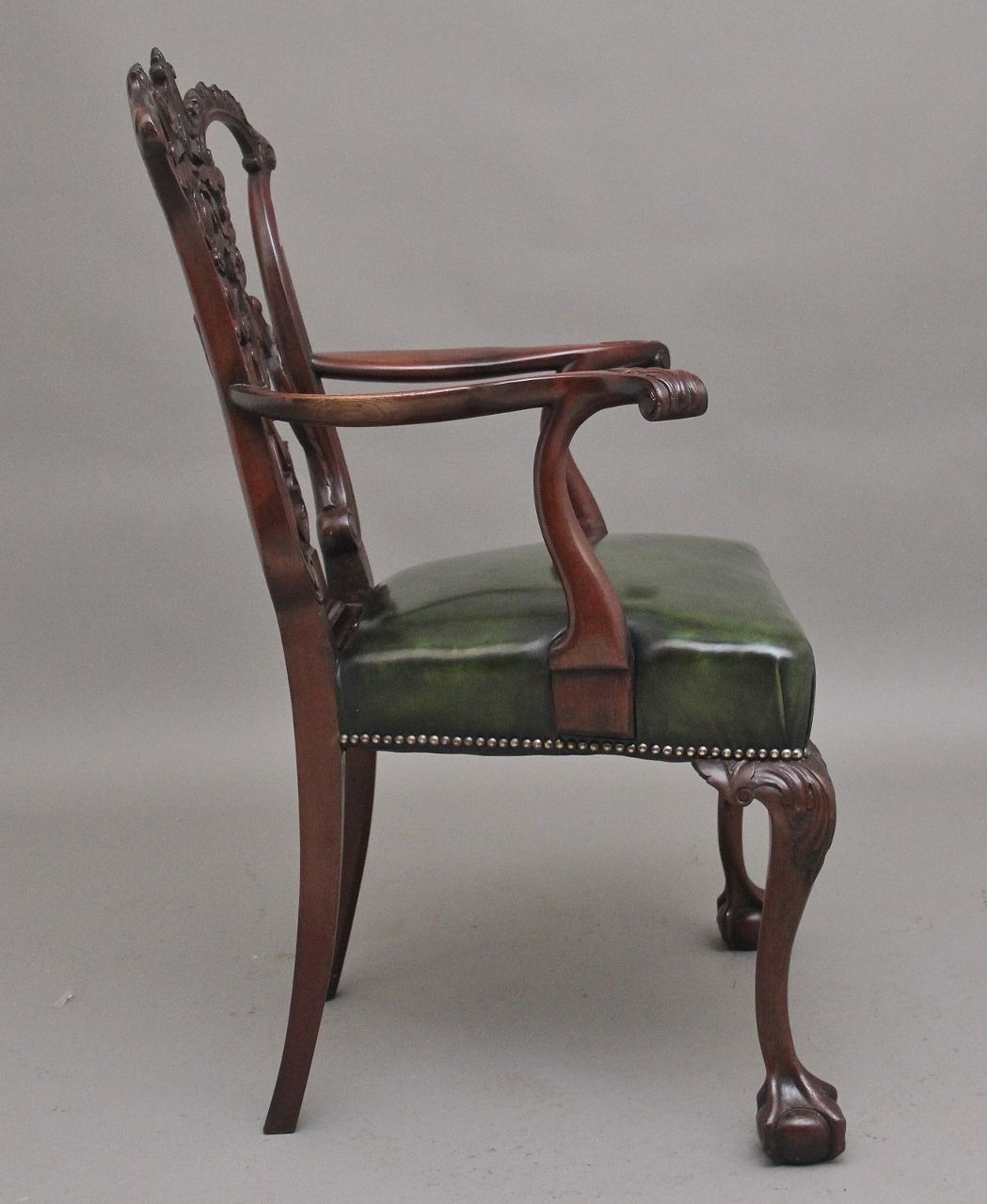 Early 20th Century Chippendale Style Armchair photo 1250.0