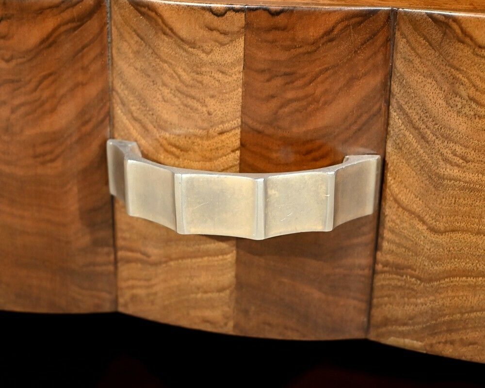 Furniture Small Walnut Bedside Table, Art Deco – 1920 photo
