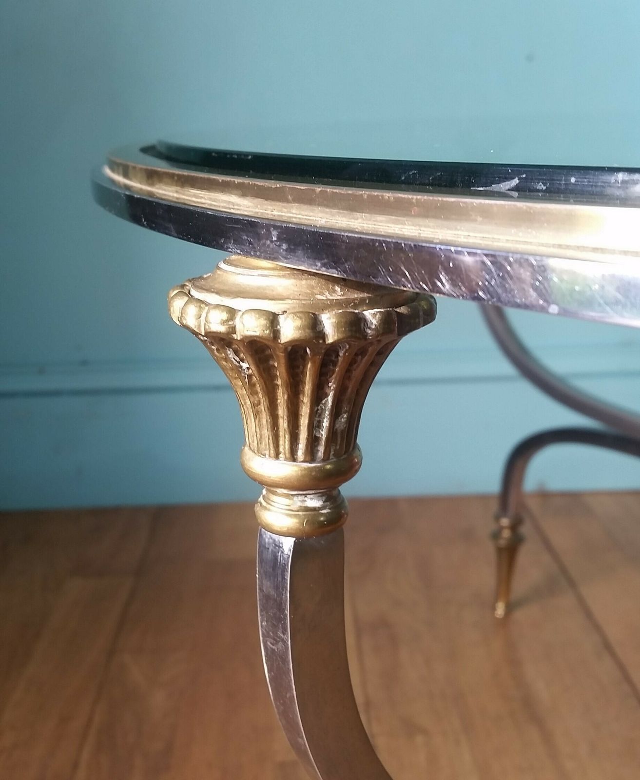 French Maison Jansen Coffee Table photo vinterior