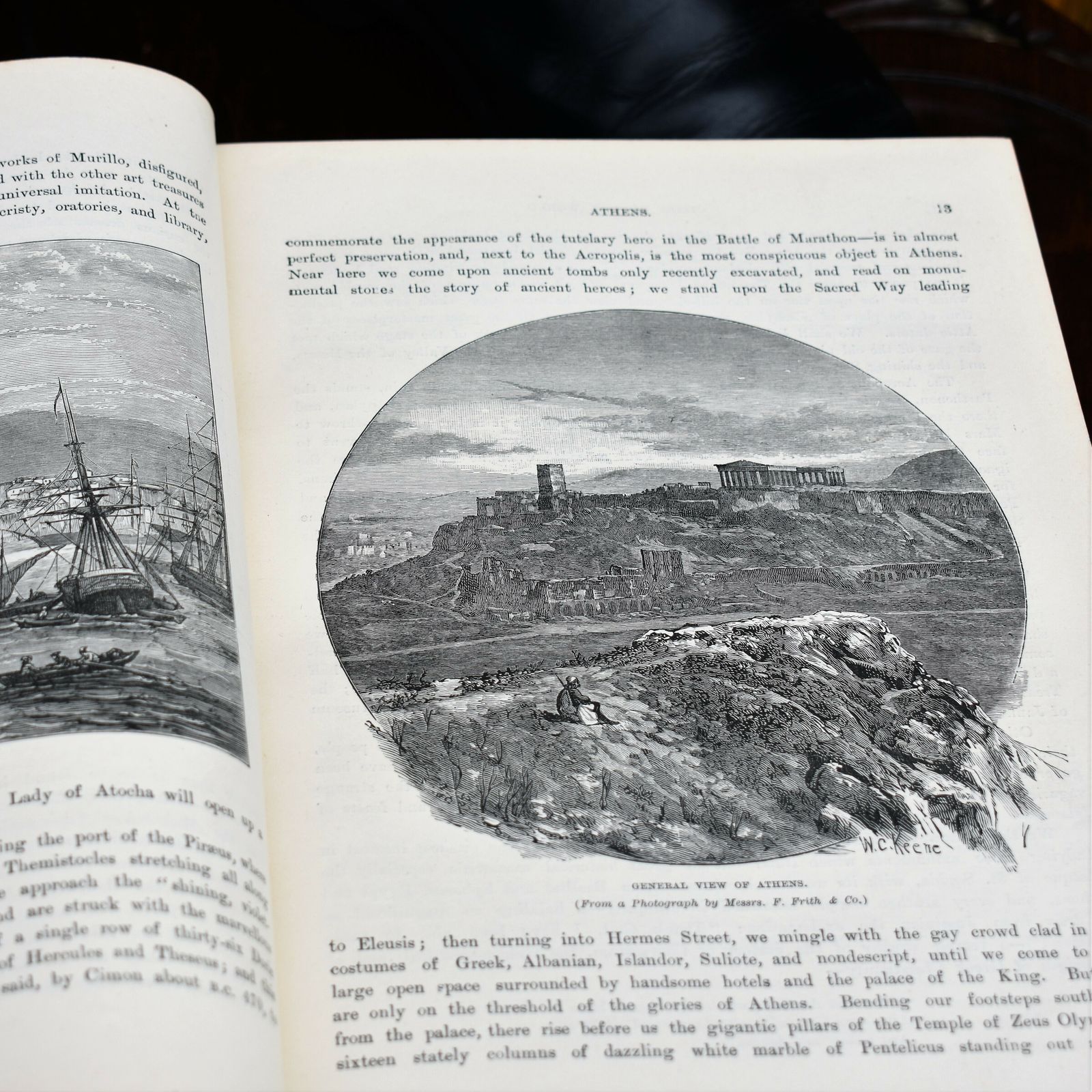 Antique Cities Of The World Half Leather Books By Edwin Hodder Illustrations photo buy