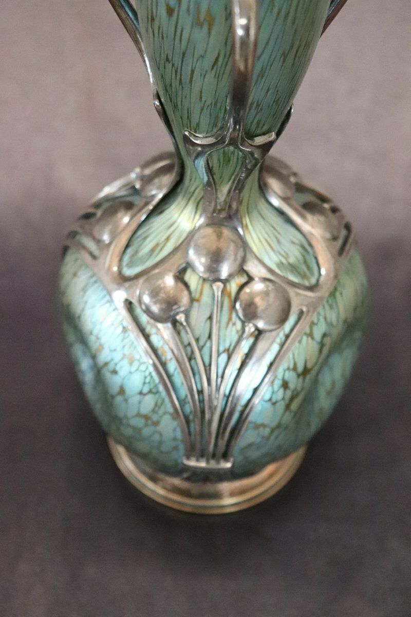 photo buy Art Nouveau Vase By Moritz Hacker And Johann Loetz Witwe, 1900s