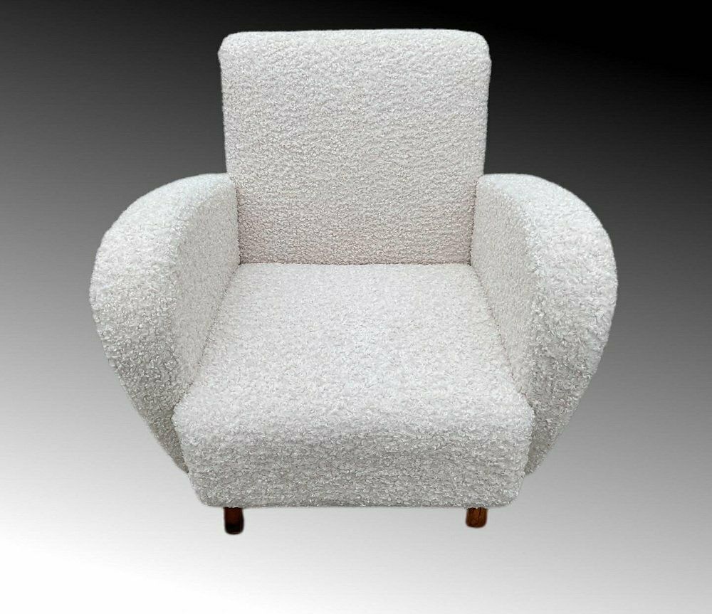 Art Deco H 282 Arrmchair By Jindrich Halabala For Up Závody, 1930s photo furniture