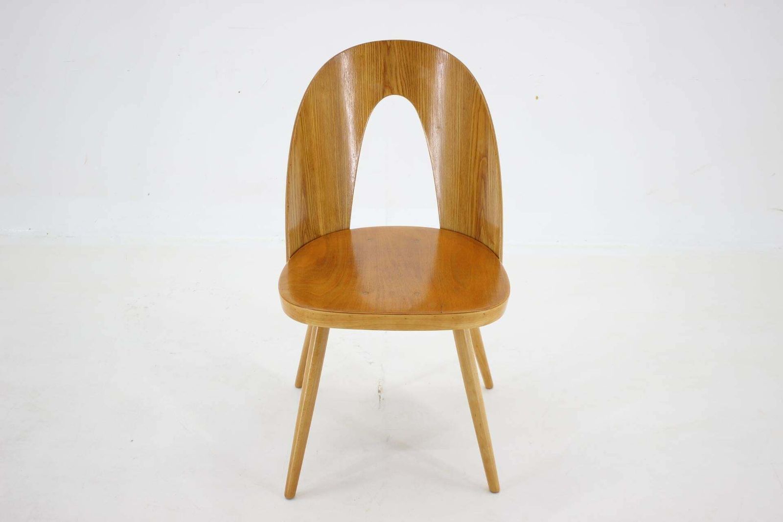 1960s Antoni Suman Chair In Walnut, Czechoslovakia photo for sale