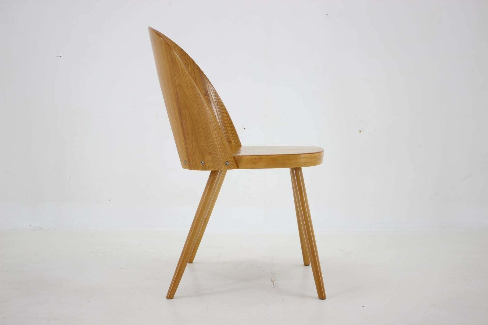1960s Antoni Suman Chair In Walnut, Czechoslovakia photo 265.0