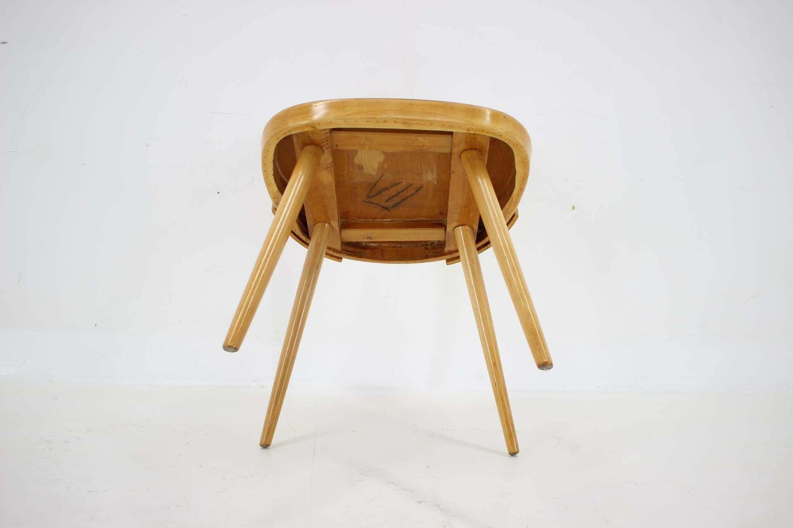 photo for sale 1960s Antoni Suman Chair In Walnut, Czechoslovakia