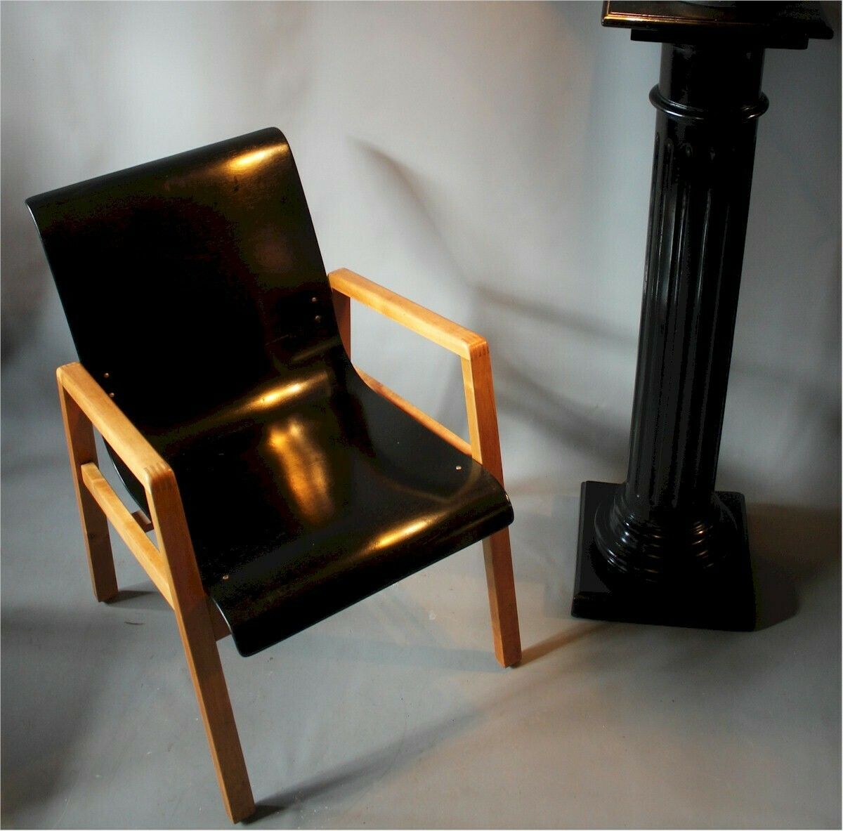 Alvar Aalto Hallway Chair Model No.403 By Finmar photo buy