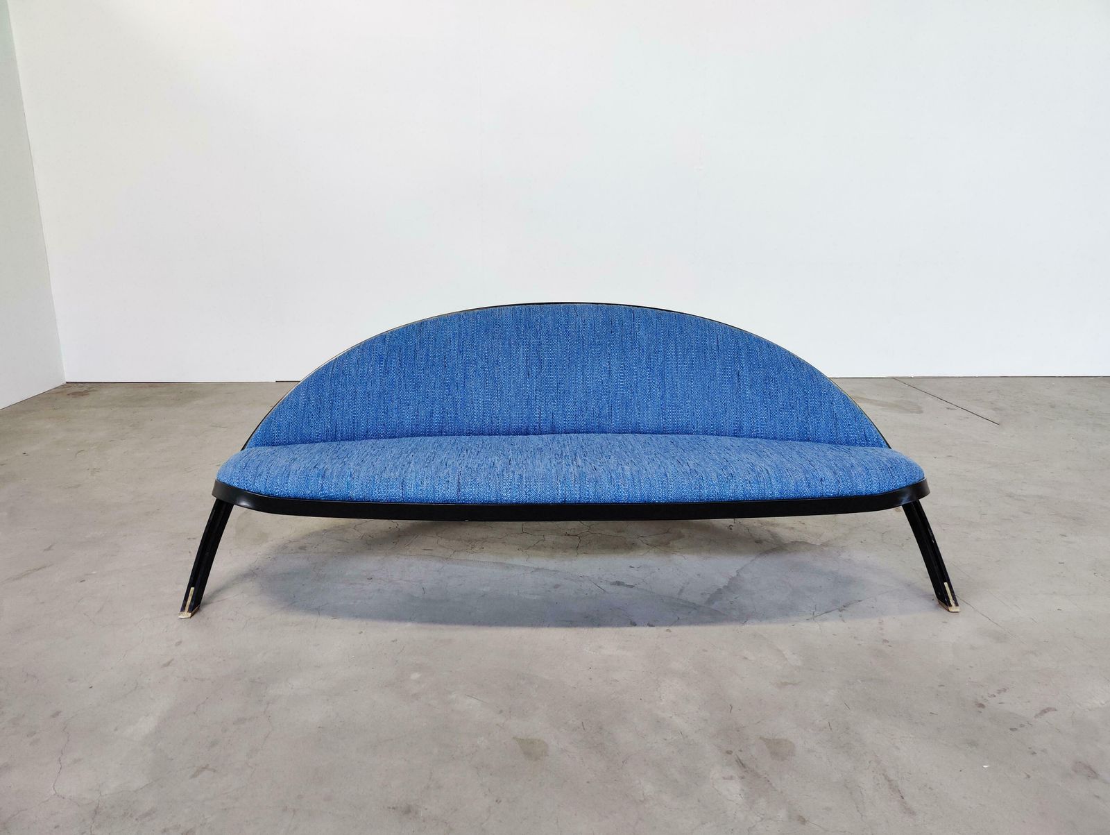 Mid Century Modern Blue ''Saturno'' Sofa By Gastone Rinaldi For Rima, Italy, 1957 photo buy