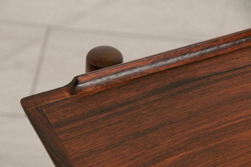 Danish Midcentury Rosewood Cocktail Trolley photo buy