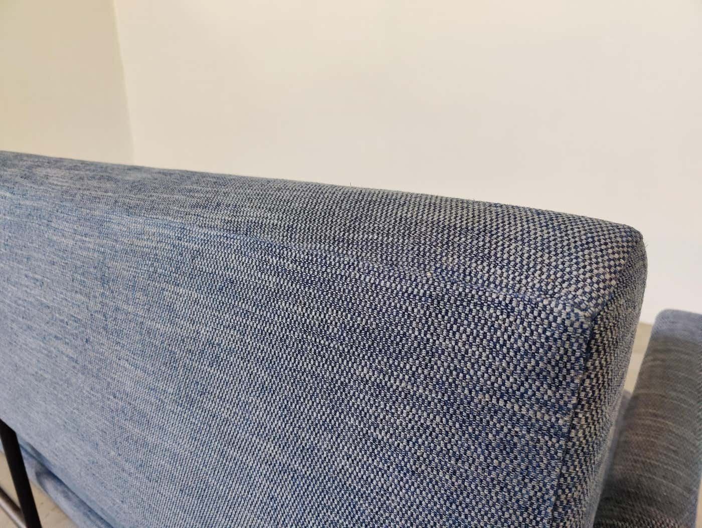 photo for sale Mid Century Modern Italian Sofa Bed, 1960s   New Upholstery