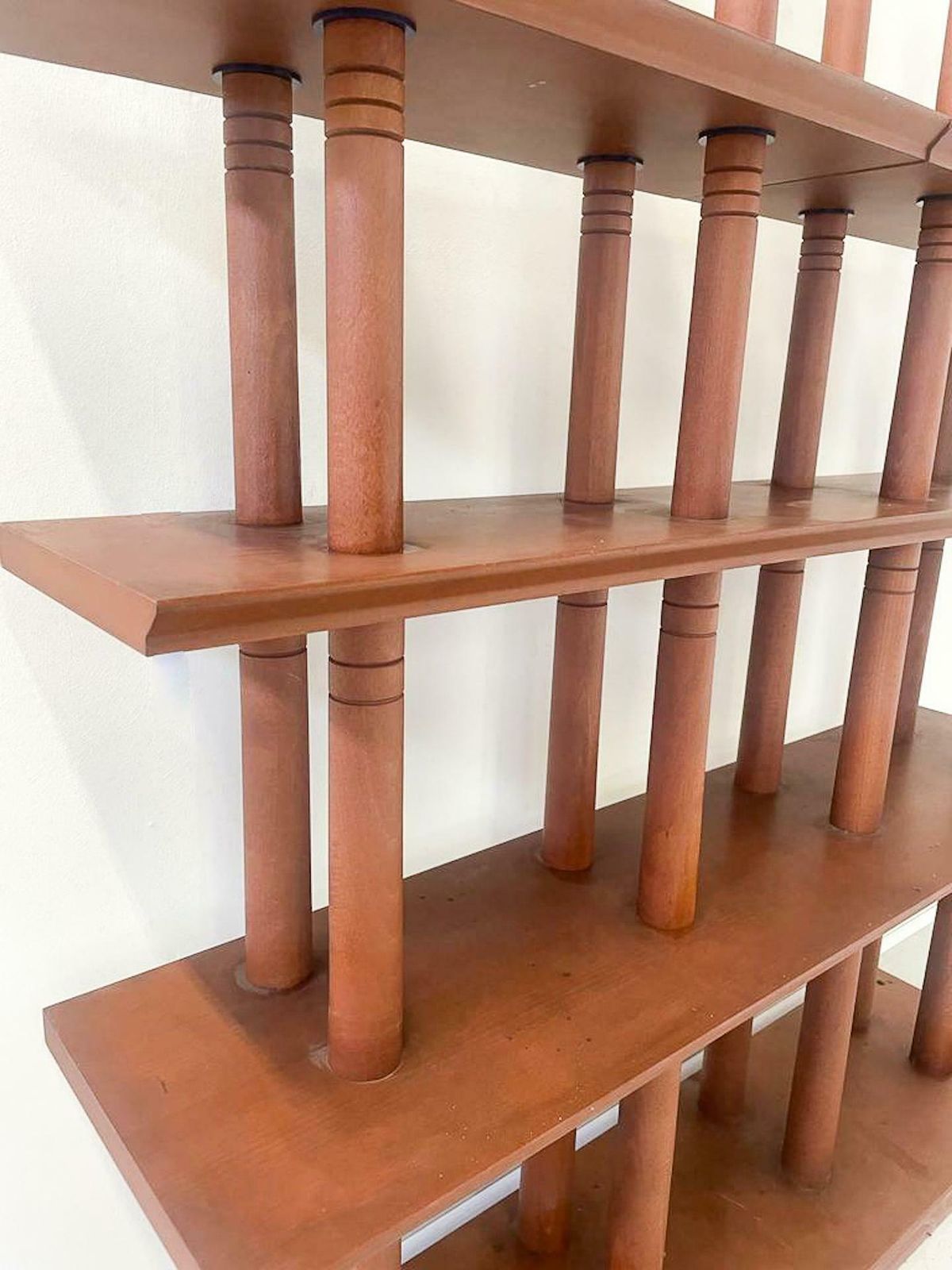 Mid Century Modern Wooden Shelves, Italy, 1960s photo furniture