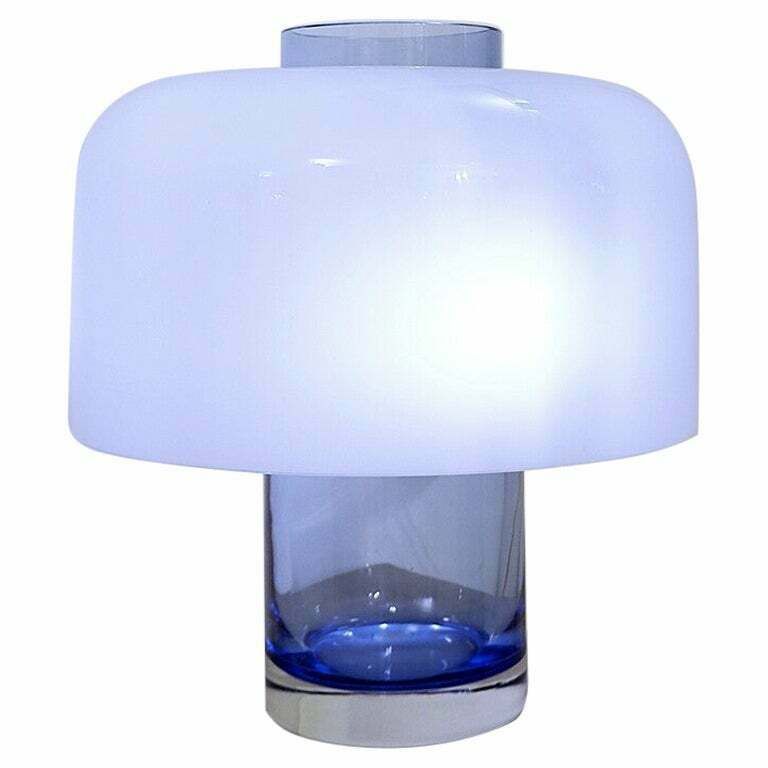 Table Lamp/Vase In Murano Glass Model Lt 226 By Carlo Nason For Mazzega, Italy