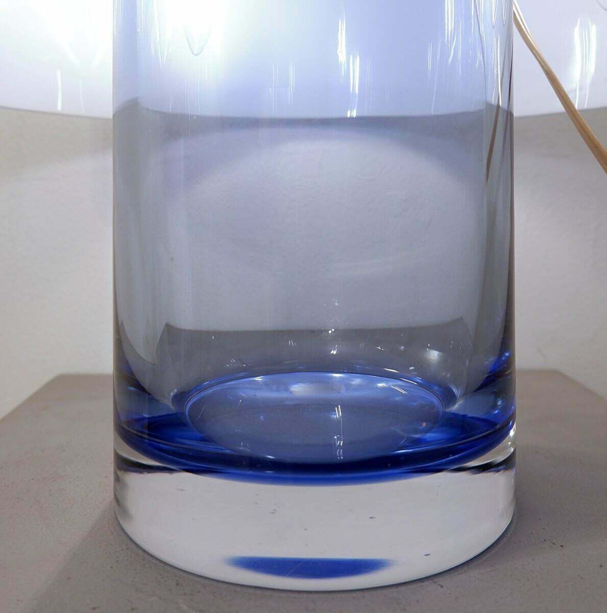Table Lamp/Vase In Murano Glass Model Lt 226 By Carlo Nason For Mazzega, Italy photo vinterior