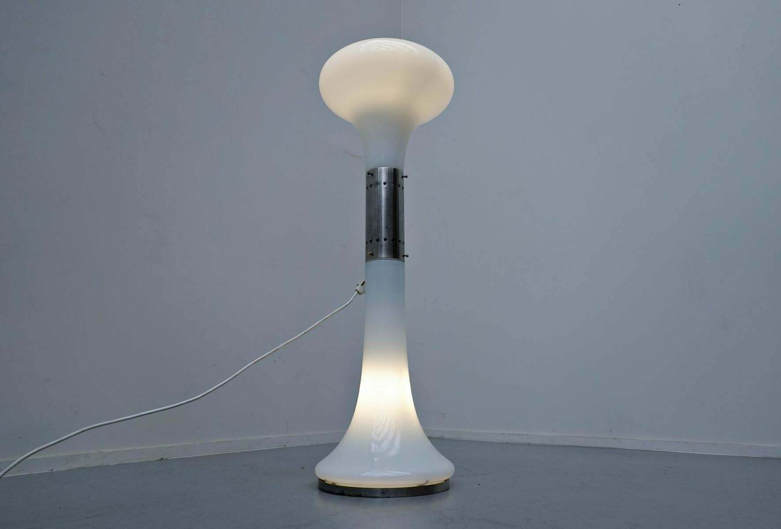 Mid Century Modern Floor Lamp Model ''Soffiato'' By Carlo Nason For Mazzega, 1960s photo for sale