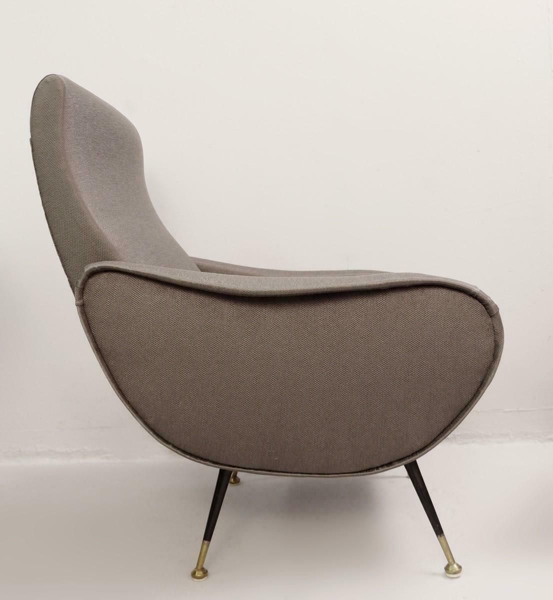 Pair Of Italian Armchairs In The Style Of Marco Zanuso photo Furniture