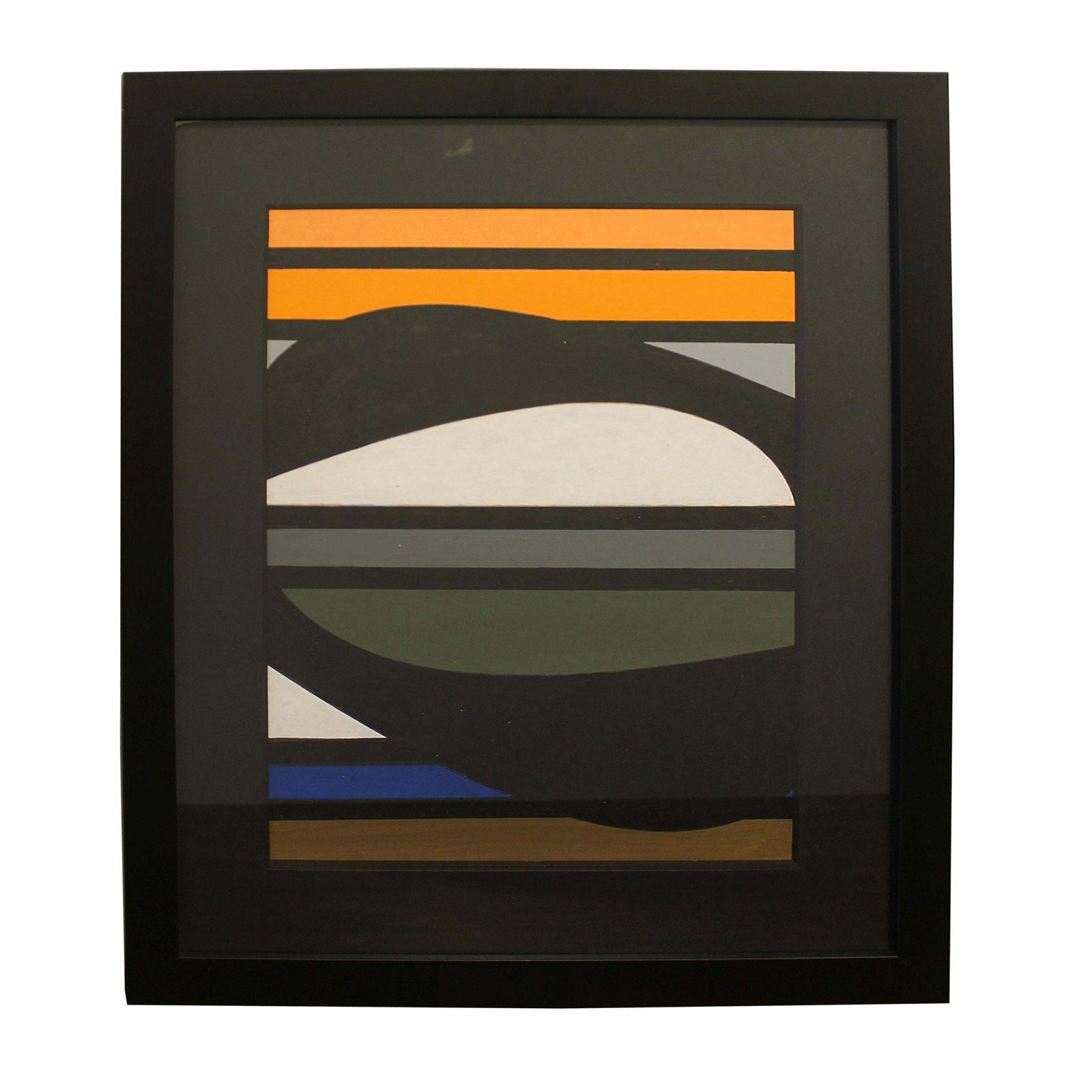 Water Painting By Guy Vandenbranden, Belgium, 1990 photo vintage
