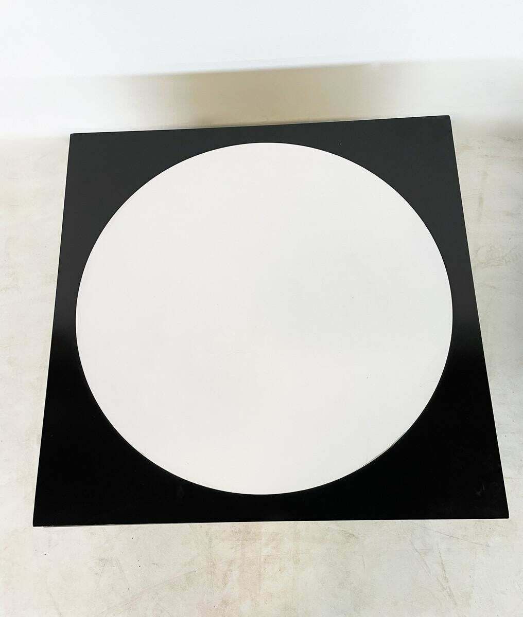 Mid Century Modern Pair Of Side Tables Attributed To Emiel Veranneman, Belgium photo vinterior