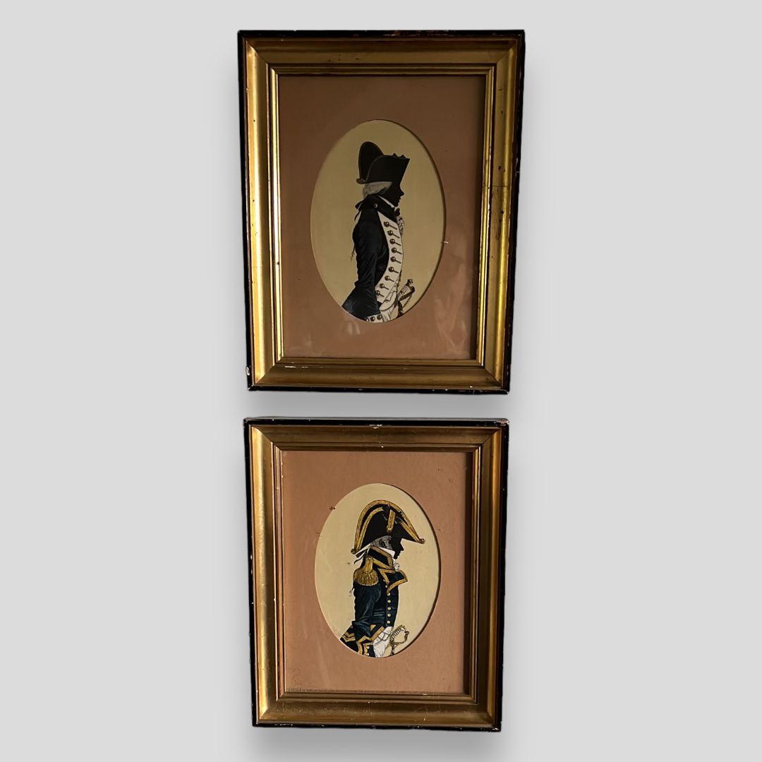 A Pair Of Early C19th Silhouette Pictures