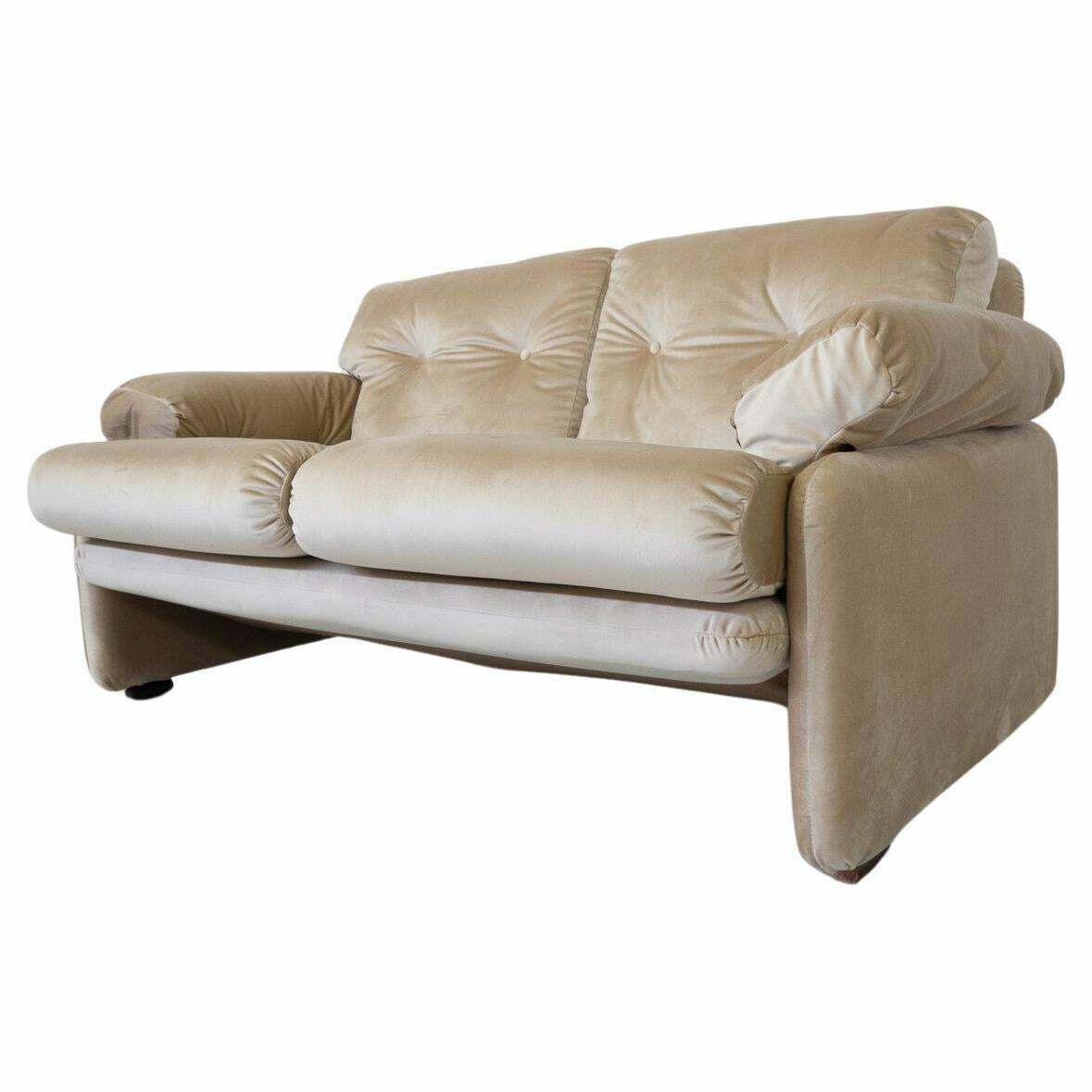 Mid Century Modern Two Seater Coronado Sofa By Tobia & Afra Scarpa, Italy, 1960s