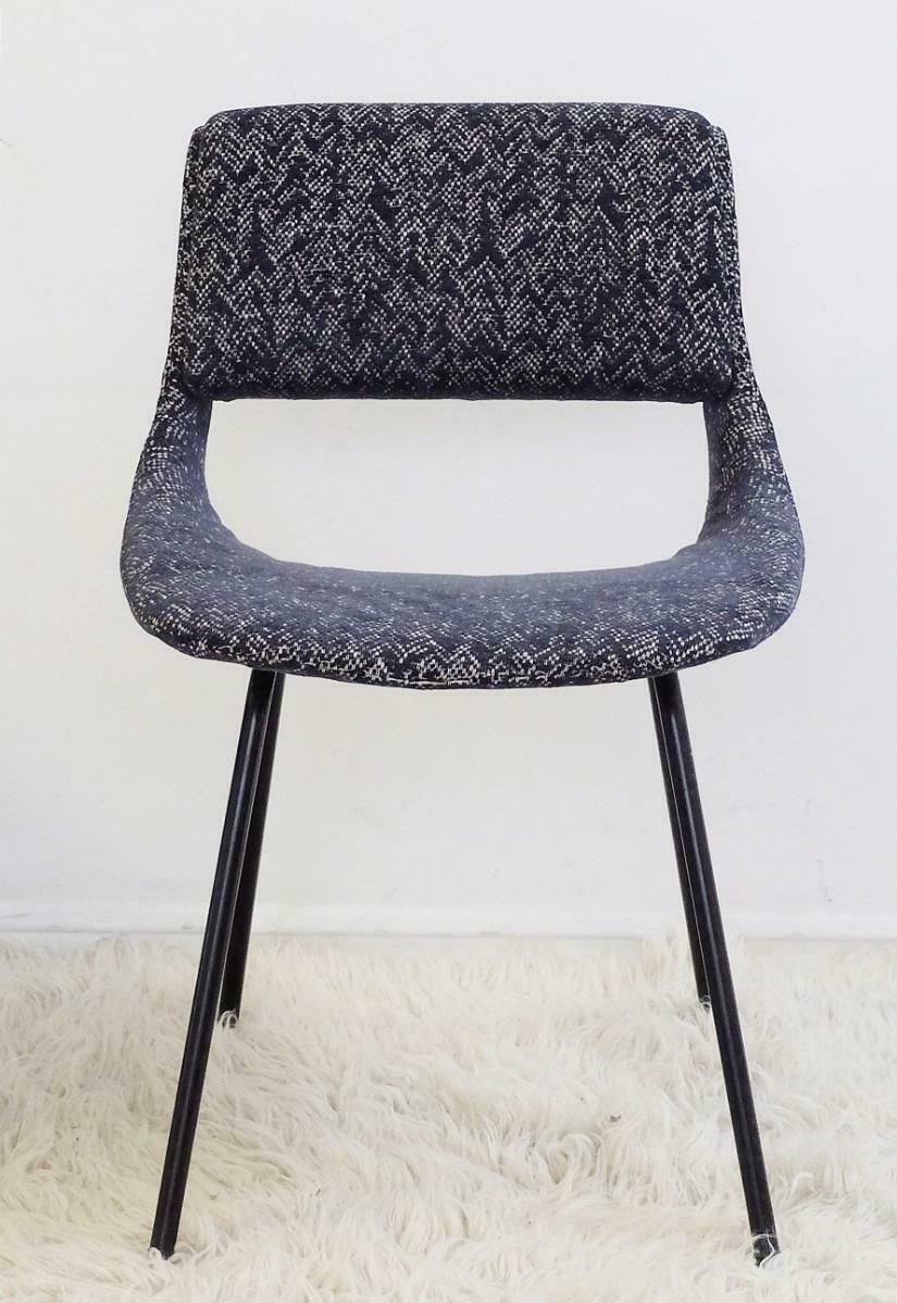 Pair Of Chairs By Louis Paolozzi For Zol, New Upholstered photo Furniture