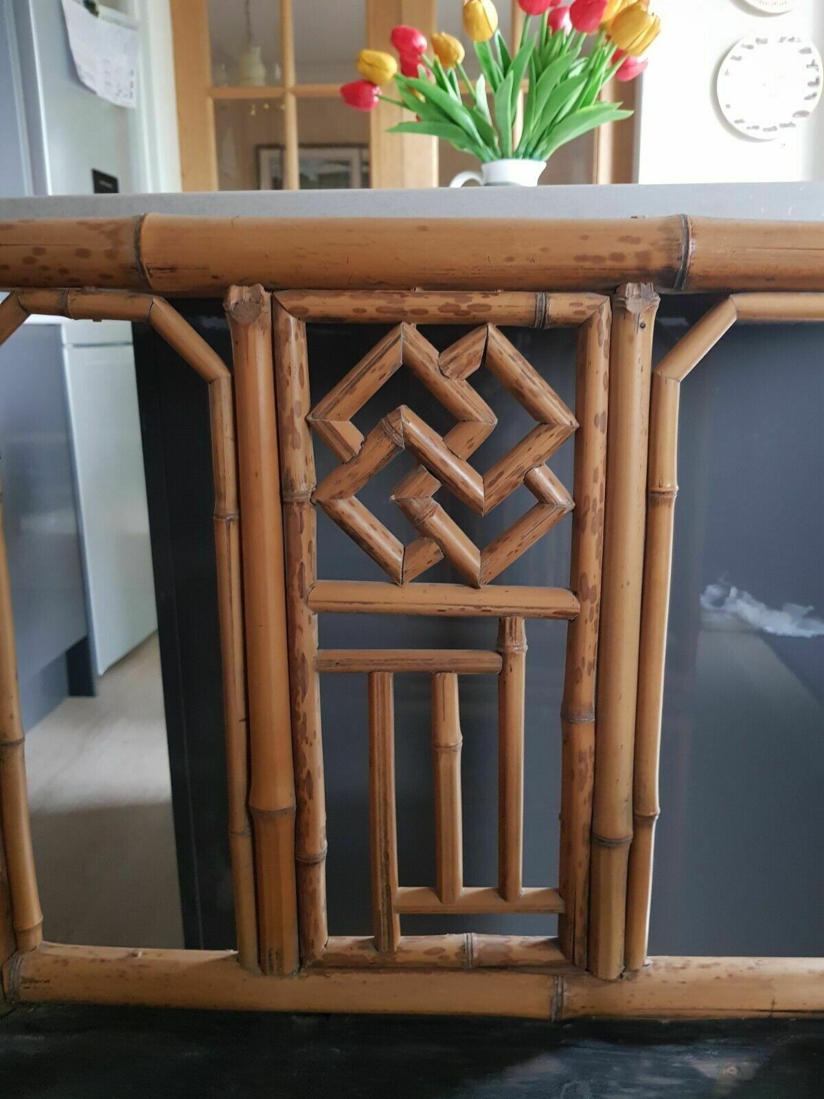 Chinese Bamboo Brighton Pavilion Style Armchair Shanxi Province Late 18thc photo furniture