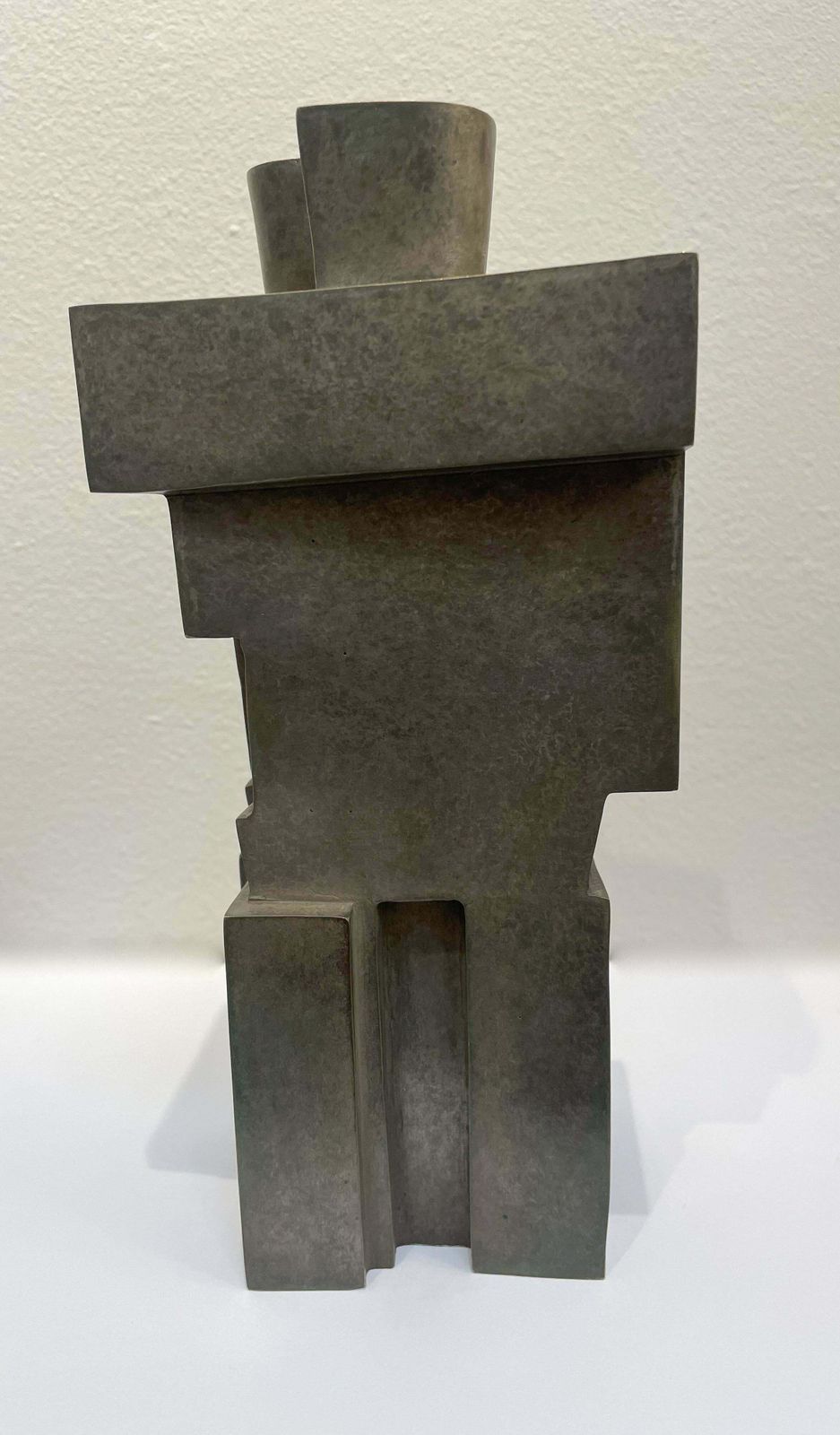 Cubist Bronze Sculpture ''The Twins'' By Willy Kessels, 1920s photo for sale