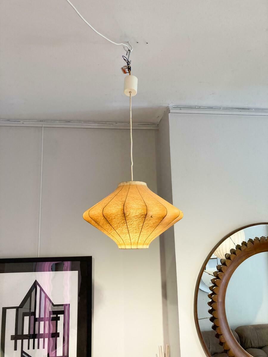 Mid Century Modern Pendant Lamp By Achille Castiglioni , Italy, 1960s photo for sale