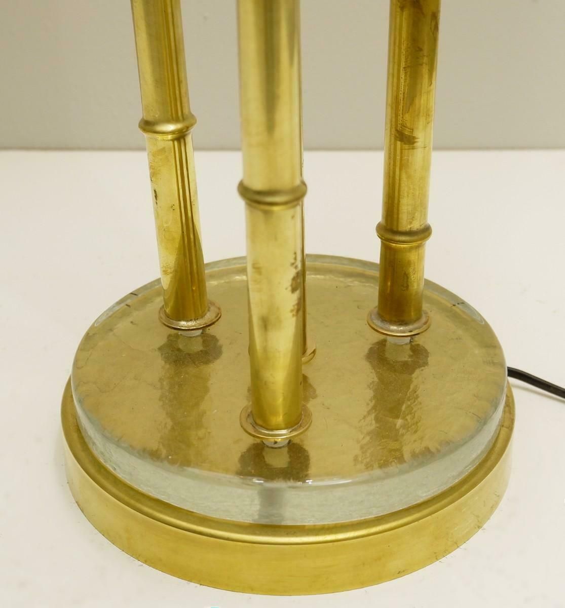 Pair Of Faux Bamboo Table Lamps photo Lighting