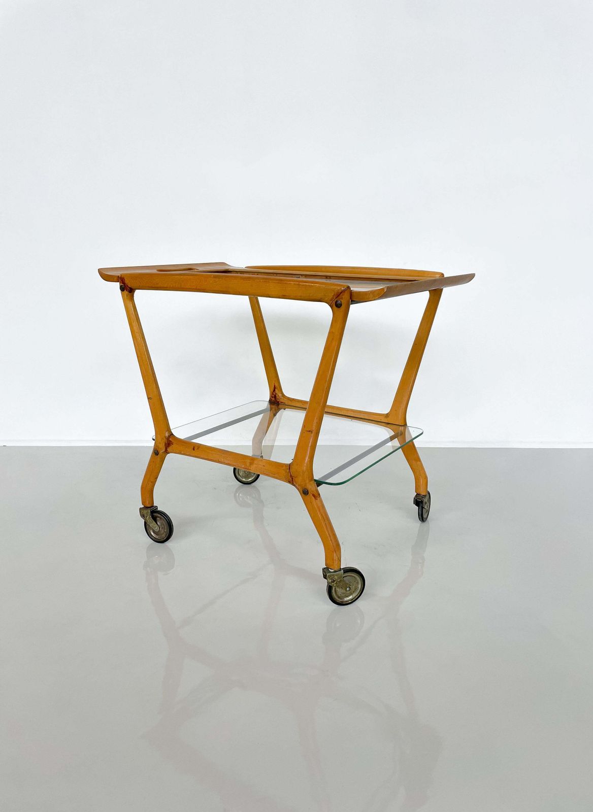 Mid Century Modern Trolley By Ico Parisi For Angelo De Baggis, Italy, 1950s