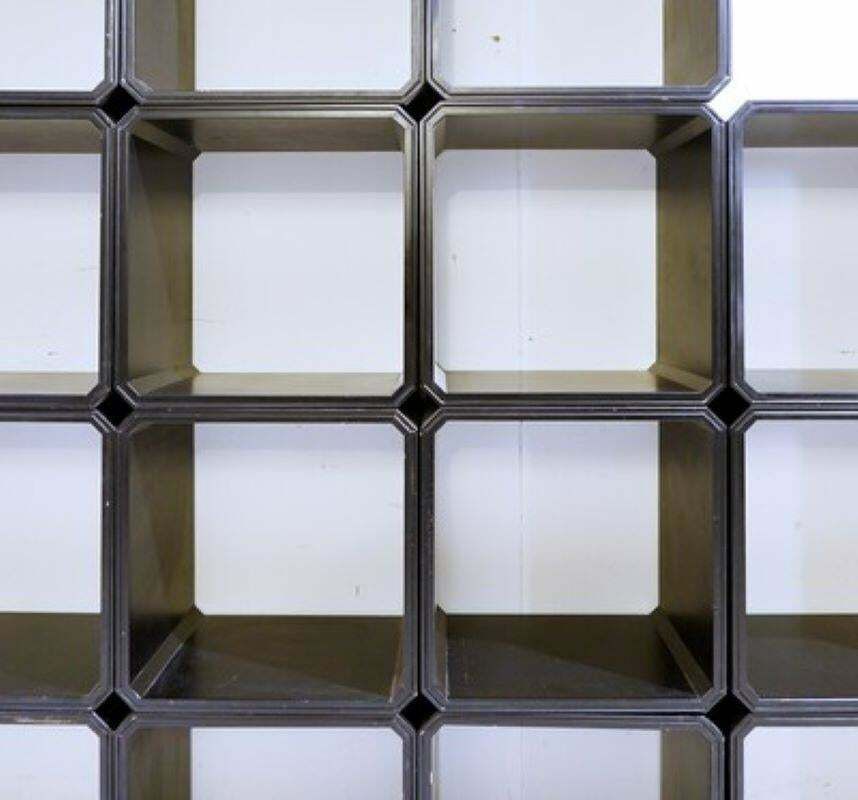 Mid Century Set Of Modular Wooden Cubes photo furniture