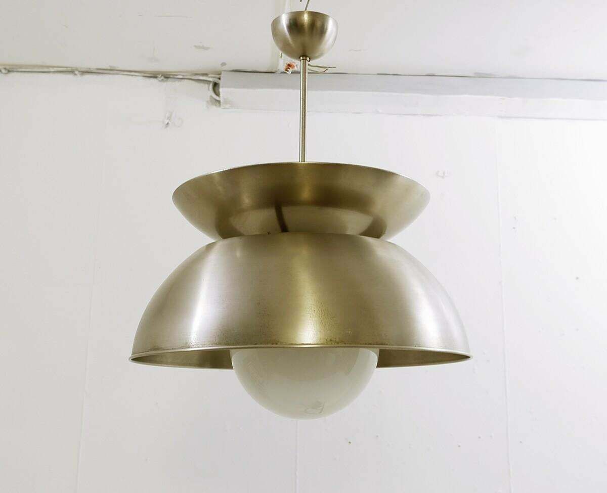 Mid Century 'Cetra' Hanging Lamp By Vico Magistretti For Artemide, 1960s photo furniture
