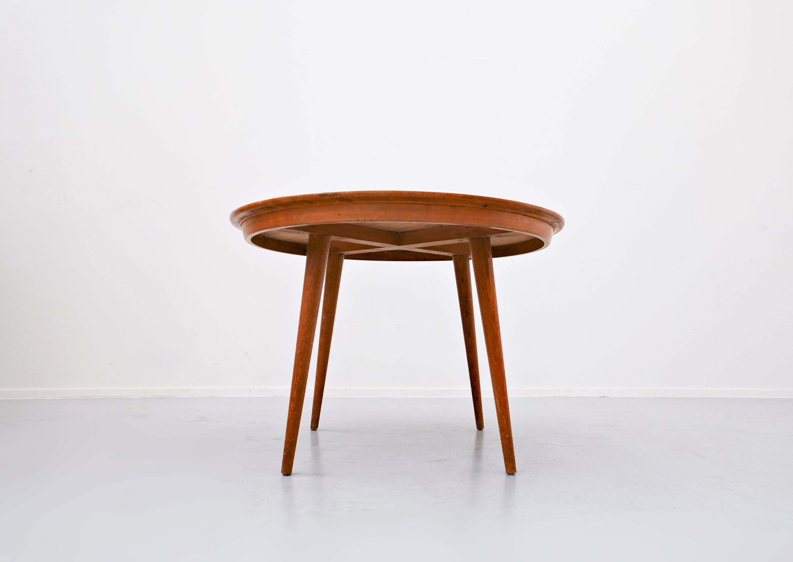 Mid Century Modern Coffee Table Model "Dreirundtisch" By Max Bill, Swiss 1949 photo furniture