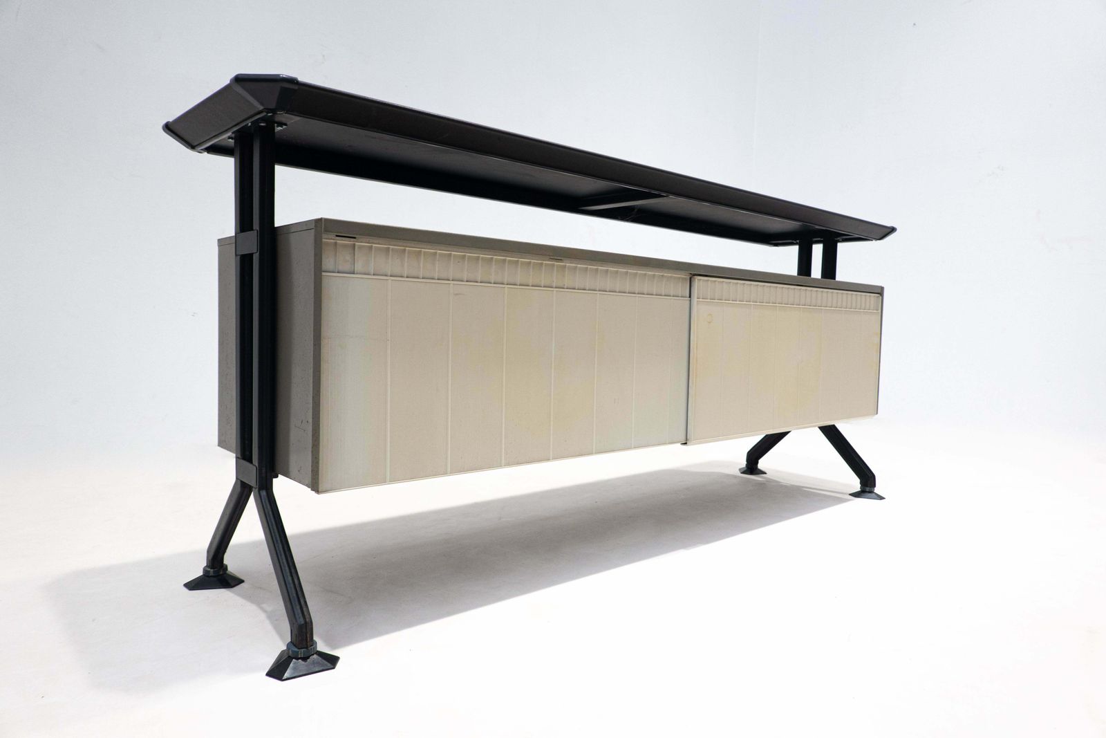 Mid Century Sideboard From The "Arco" Series By Studio Bbpr For Olivetti, Italy photo furniture