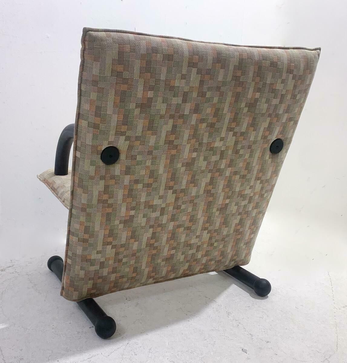 Mid Century Armchair "T Line" By Felix De Burkhard Vogtherr For Arflex, 1980s photo for sale