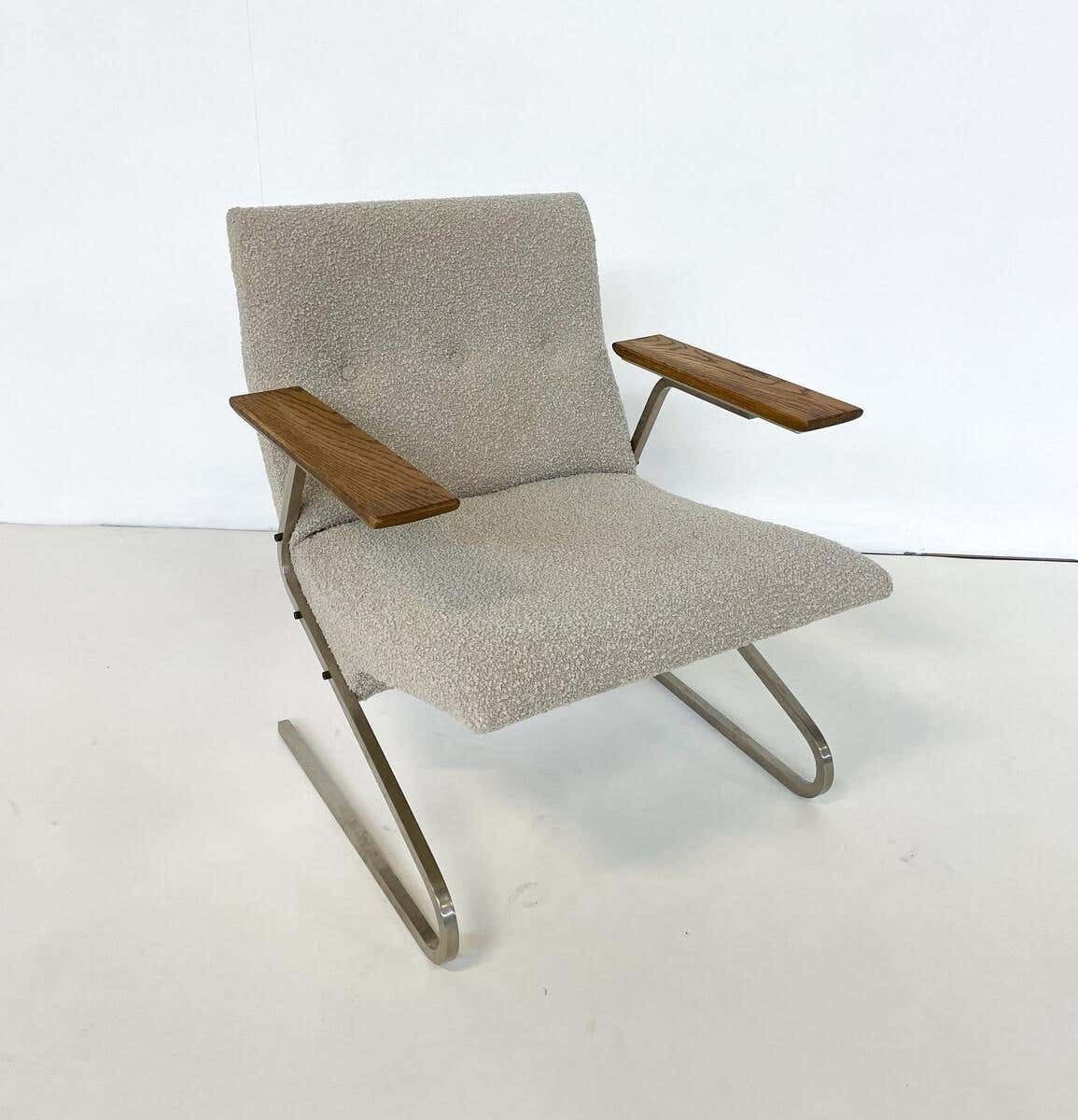Mid Century Modern Armchair ‘Cantilever’ By George Van Rijck For Beaufort photo buy