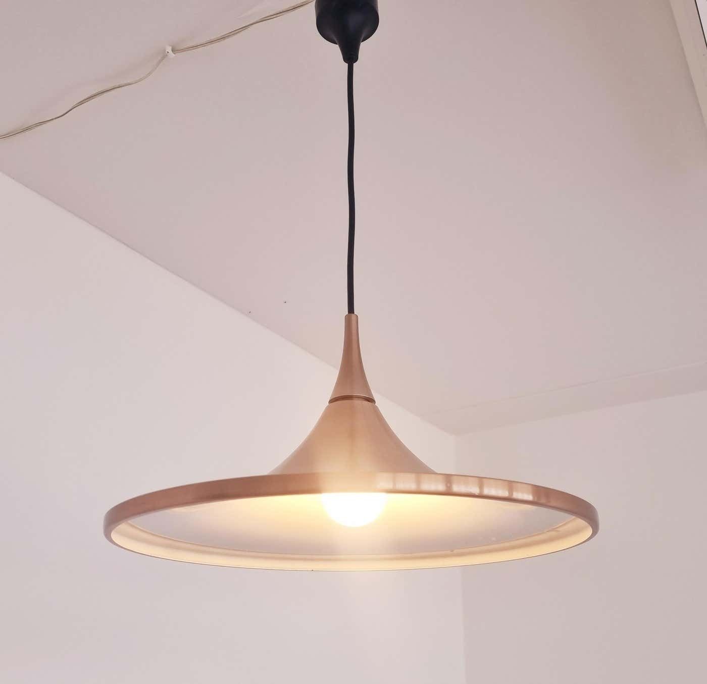 Lighting Midcentury Pendant Lamp By Rolf Krüger For Staff Leuchten, 1960s photo