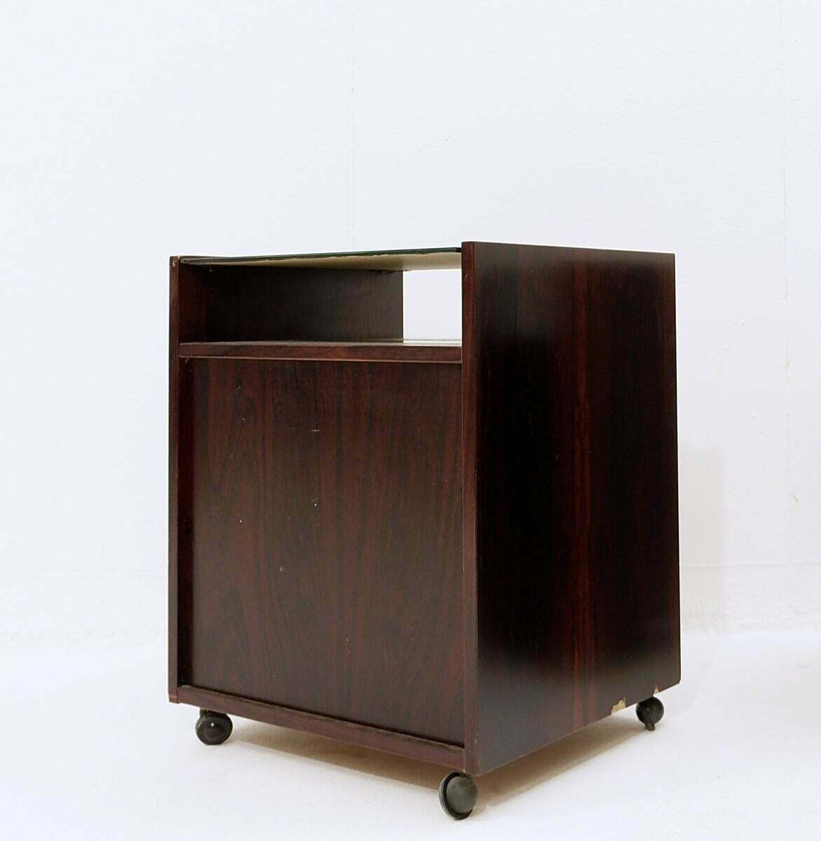 Pair Mid Century Modern Nightstands By Carlo Di Carli, Sormani photo vintage