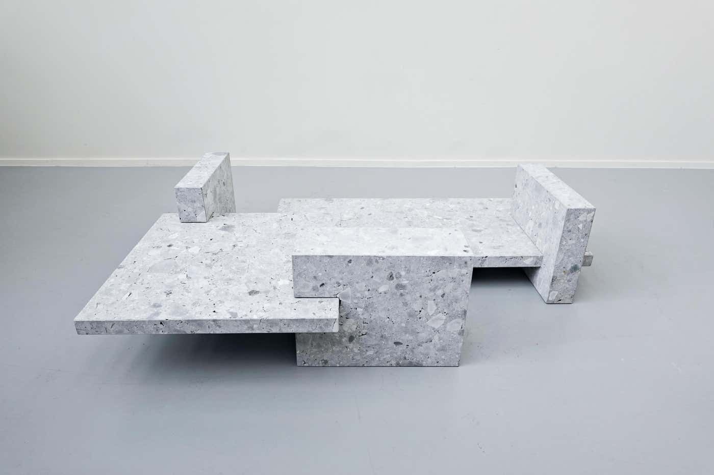 photo for sale Coffee Table, Ceppo Di Gre And Glass, Designed By Iceberg Architecture Studio