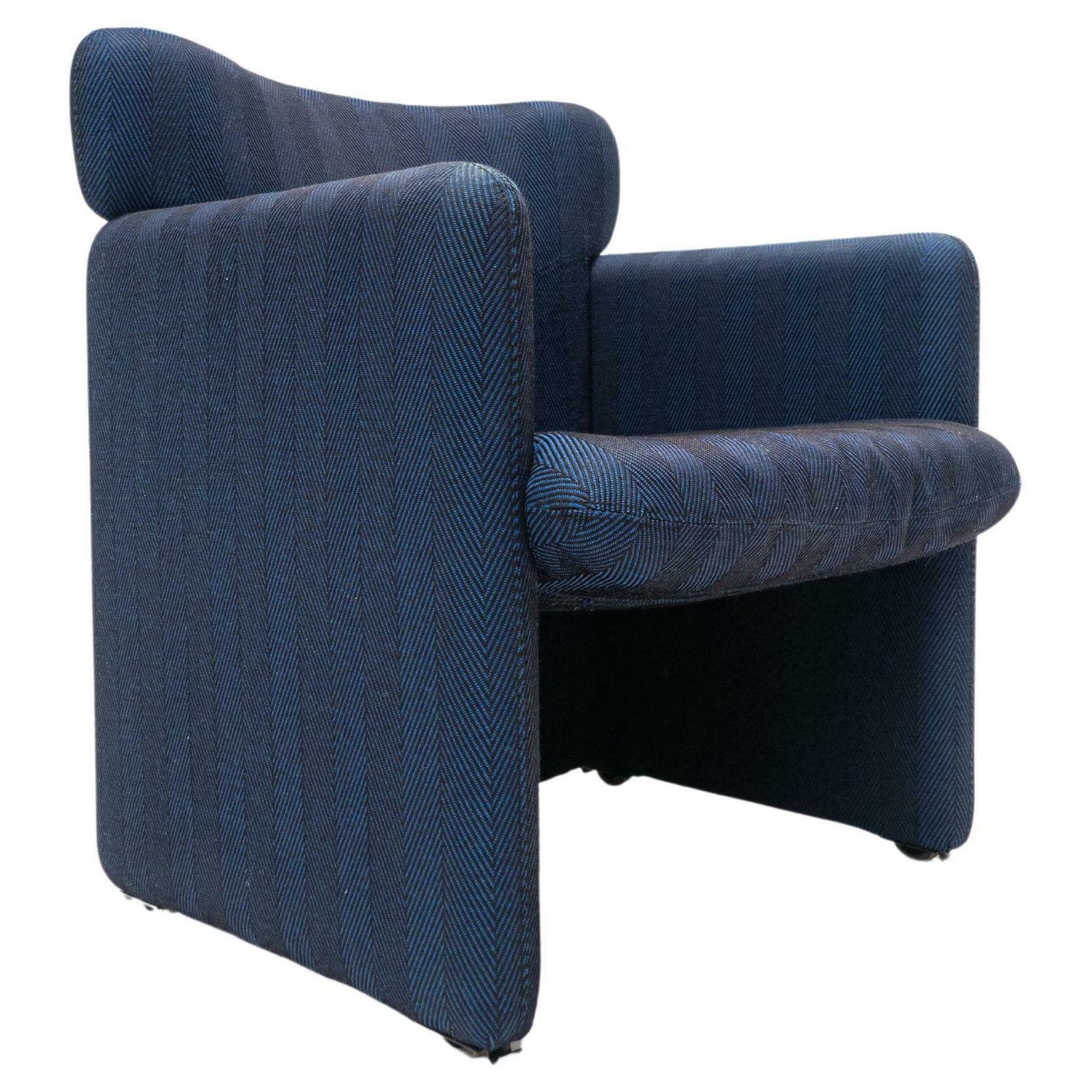 Mid Century Sliding Conference Armchair By Luigi Caccia Dominioni For Azucena