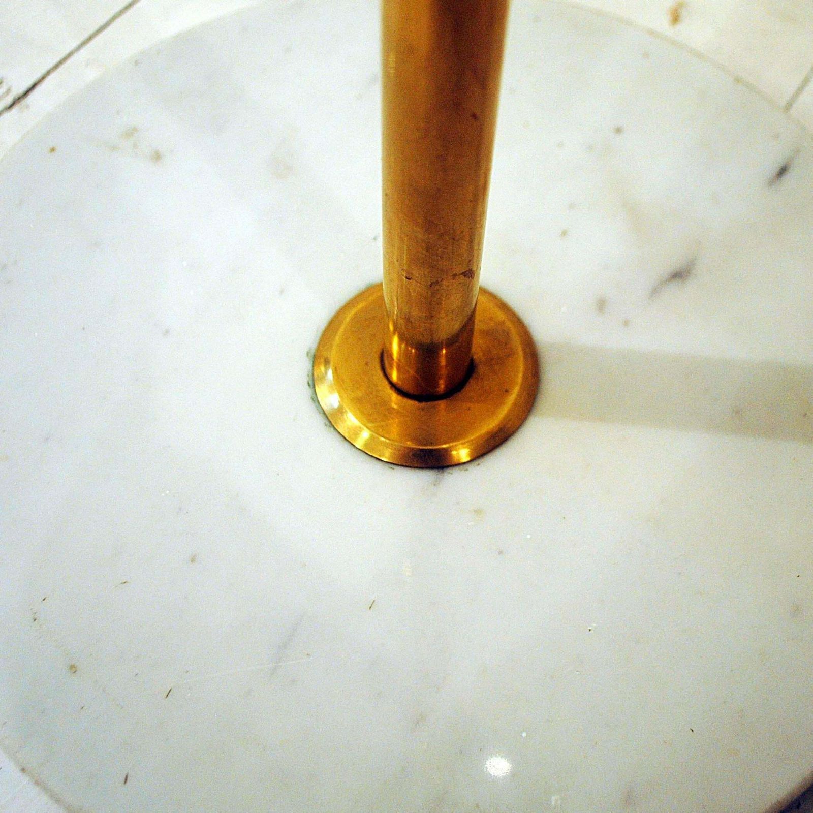 Stilnovo, Adjustable Floor Lamp Brass And Marble, Italy, 1950s photo buy