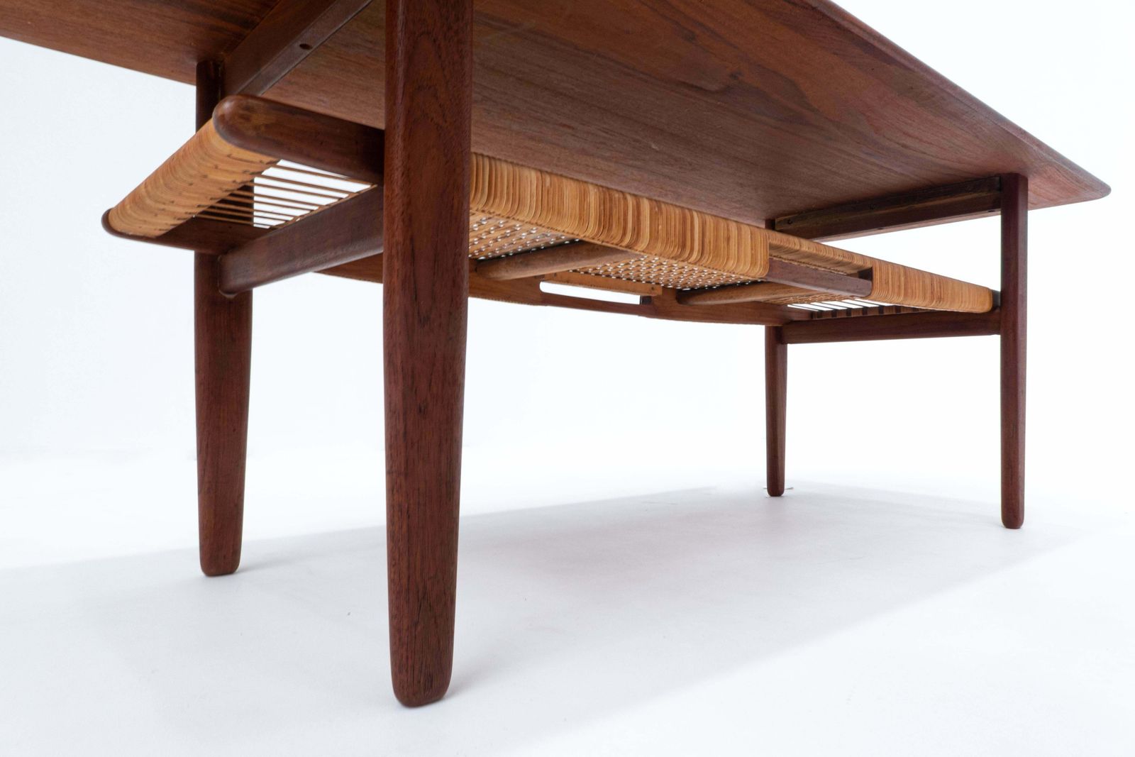 Mid Century Modern Scandinavian Coffee Table, Wood, 1960s photo Furniture
