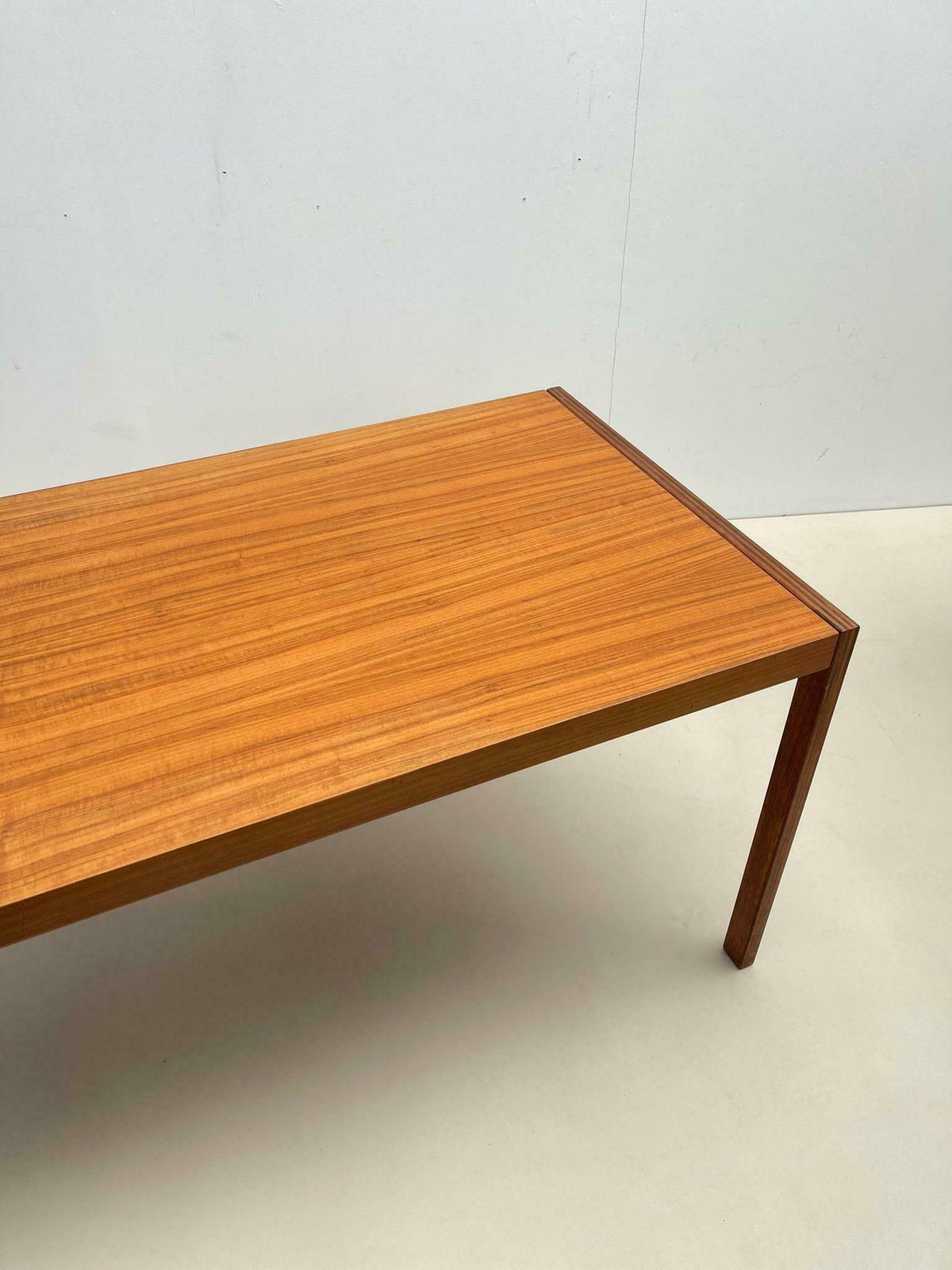 Mid Century Wooden Scandinavian Desk With Drawers, 1960s photo vintage