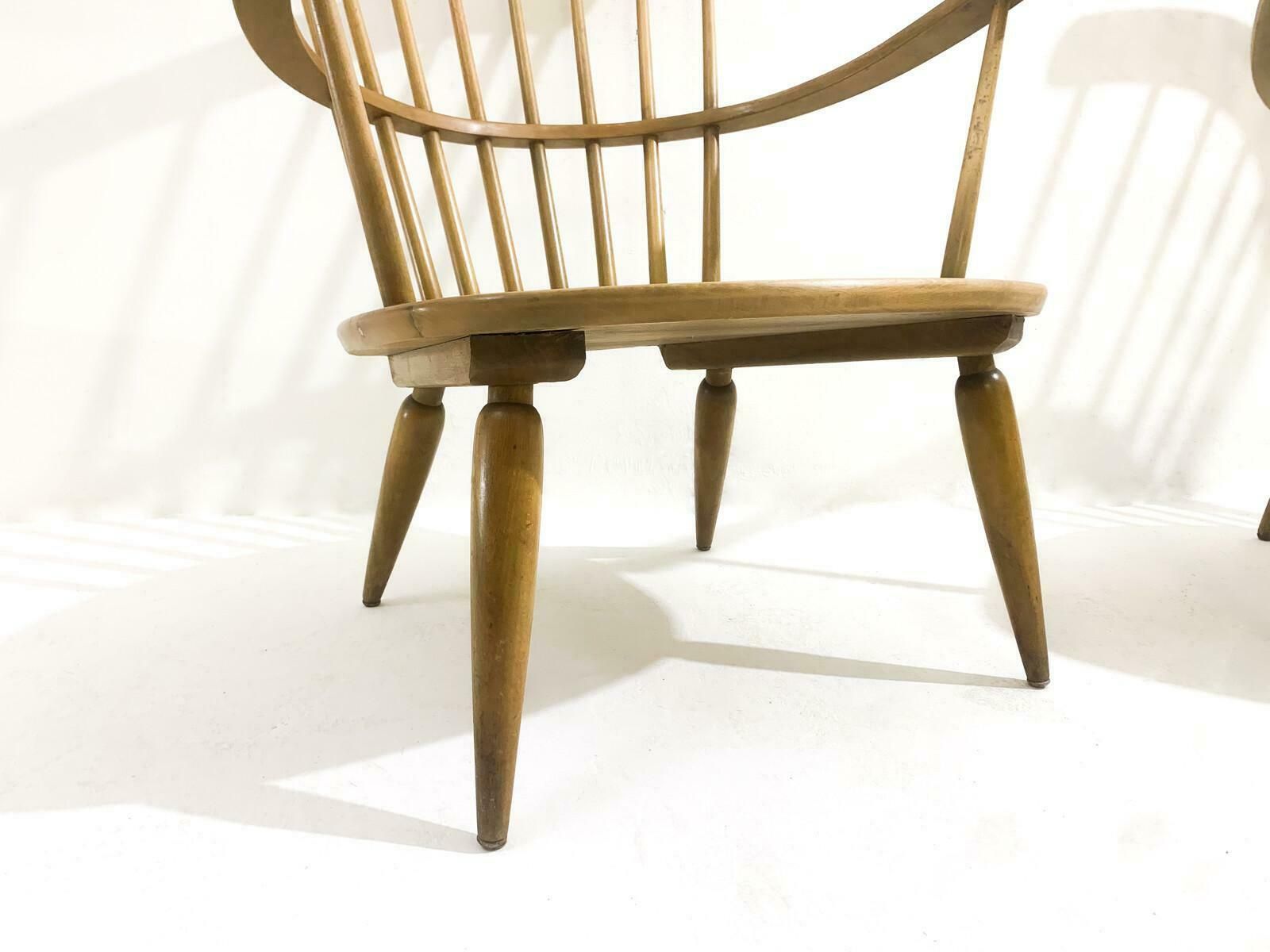 Midcentury Pair Of Altheim Armchairs By Franz Schuster For Wiesner Hager, 1950s photo vinterior