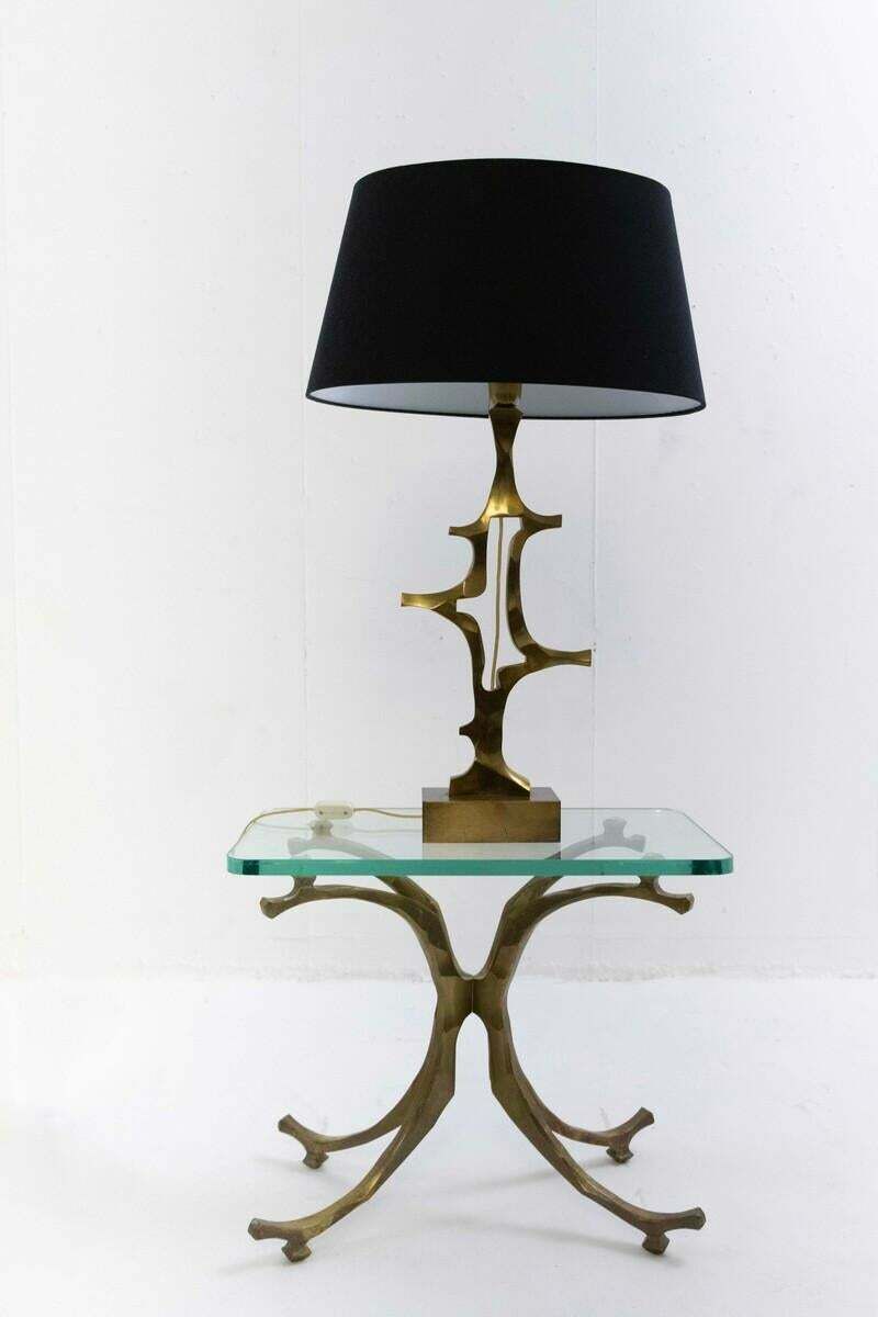Mid Century Modern Bronze 'Seahorse' Coffee Tables By Willo Daro, 1970s photo buy