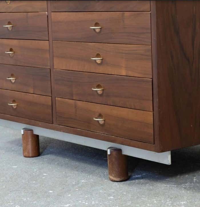 Mid Century Modern Desk Table By Gianfranco Frattini For Bernini, Italy, 1960s photo 9219.0