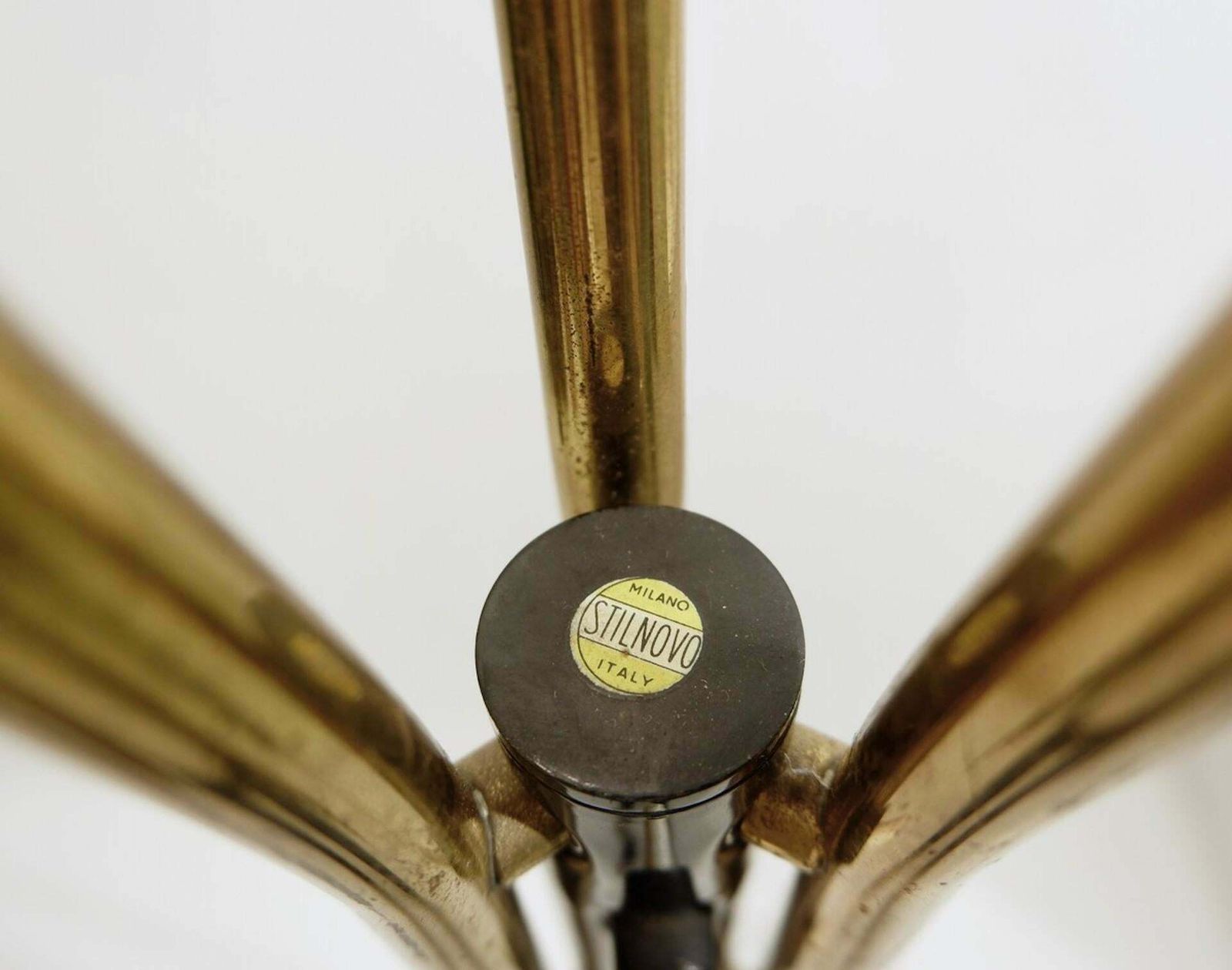 Lighting Mid Century Modern Floor Lamp By Gaetano Sciolari For Stilnovo, Italy 1950s photo