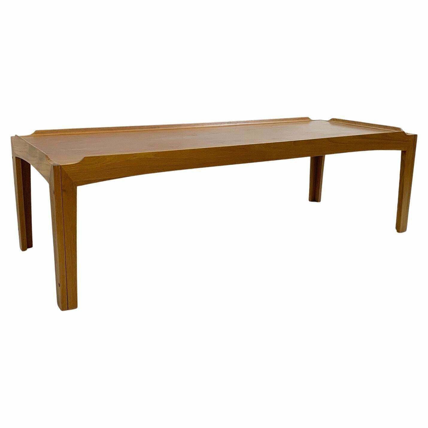Mid Century Modern Wooden Coffee Table, Denmark, 1960s photo vinterior