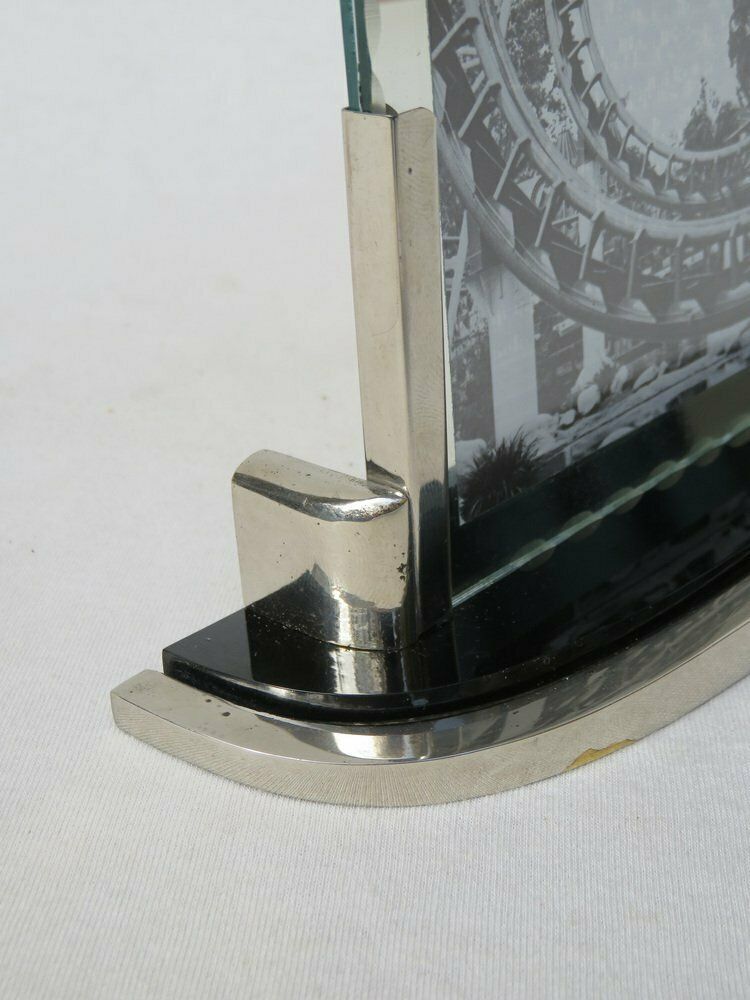 photo for sale Art Deco Chrome Plated Bakelite Photo Frame 1920s