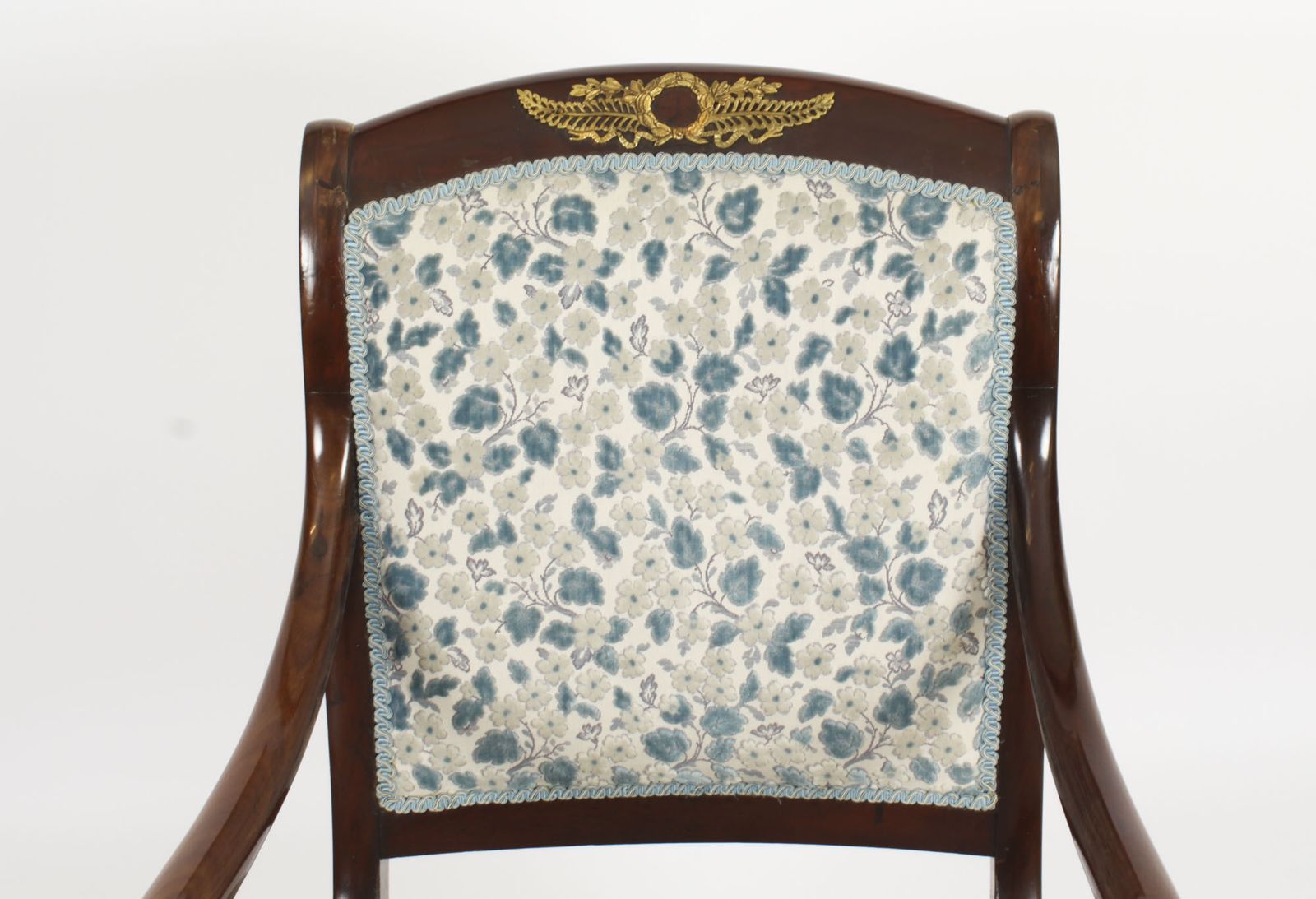 Antique Pair Ormolu Mounted Armchairs Empire Revival C1870 19th C photo 3500.0